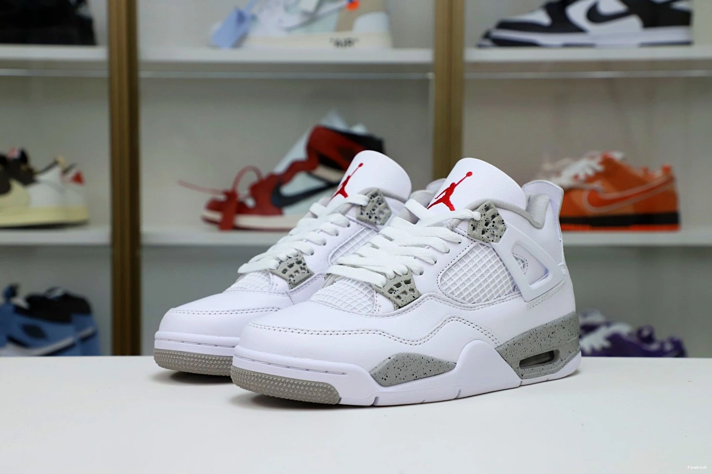 RETRO AIR 4 'WHITE JORDAN OREO' 0729